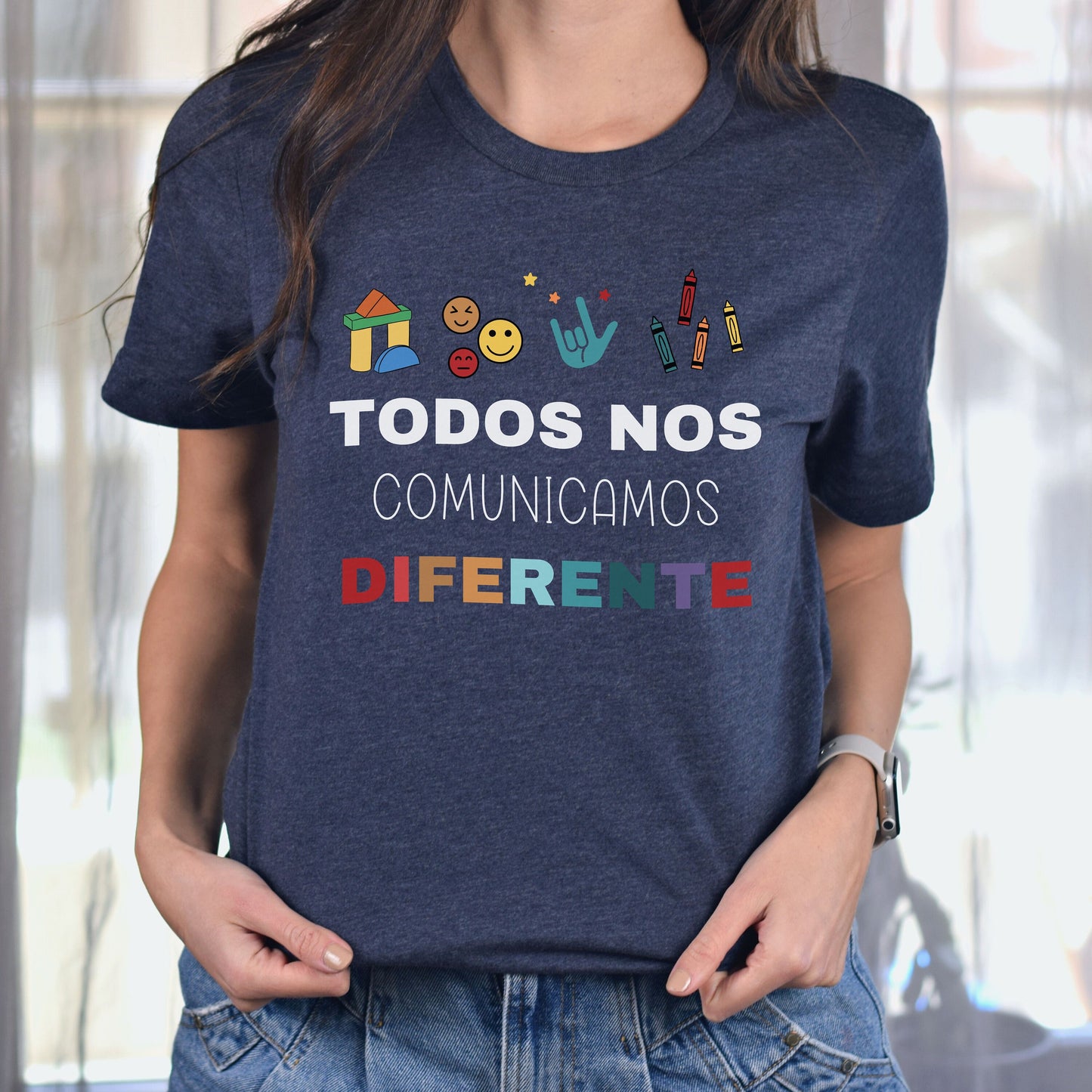 Autismo Tshirt, Camisa Autismo, Autism Awareness T Shirts, Amo a Alguien Con Autismo, Neurodiversity Shirt, Special Education Shirt, Autismo