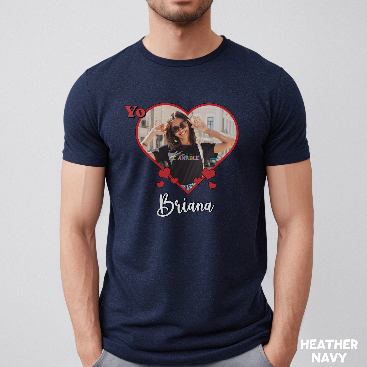 i Heart My Girlfriend Shirt, Custom Girlfriend Tshirt, Girlfriend Shirt Custom, I Love My Girlfriend, Custom Girlfriend Shirt