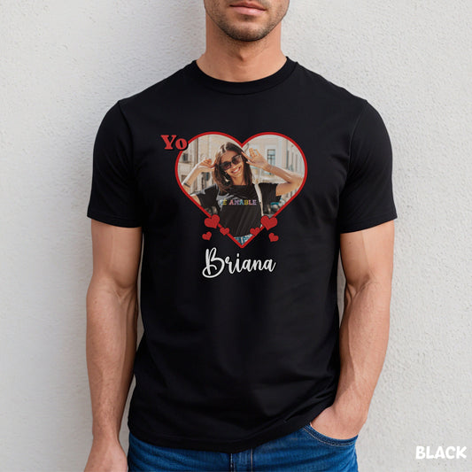 i Heart My Girlfriend Shirt, Custom Girlfriend Tshirt, Girlfriend Shirt Custom, I Love My Girlfriend, Custom Girlfriend Shirt